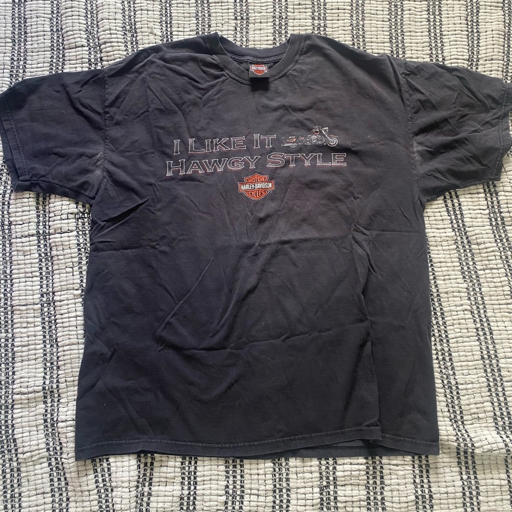 Harley Davidson Hawgy Style t shirt